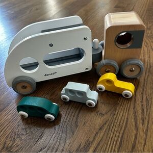 Janod Bolid Car Carrier with 3 Vehicles